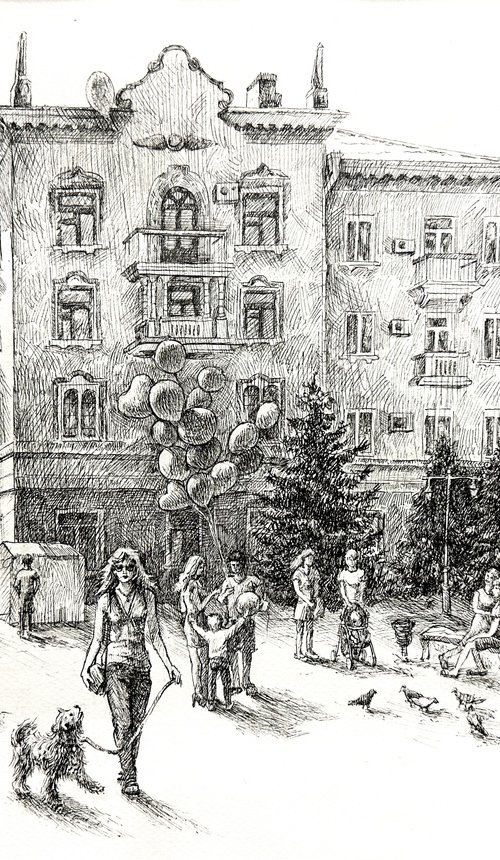 Vacation Day on Postal Avenue by Bogdan Shiptenko
