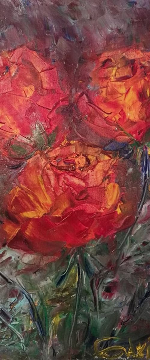 Roses by Leo Baxiner