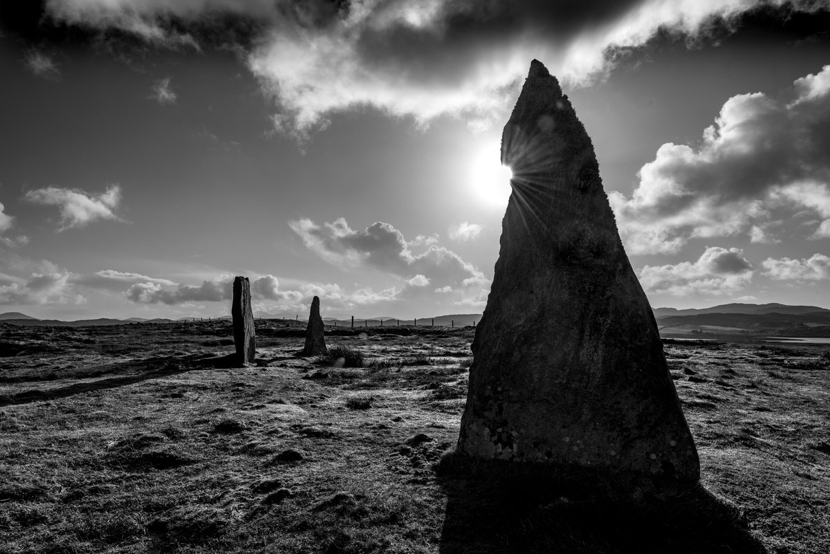 Garynahine Stone Circle - Callanish 2 - Isle of lewis by Stephen Hodgetts Photography