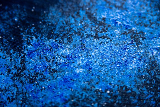 Cherry blossoms under the Milky Way