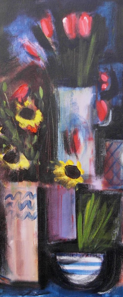 Still Life in Front of the Window by Jan Rippingham
