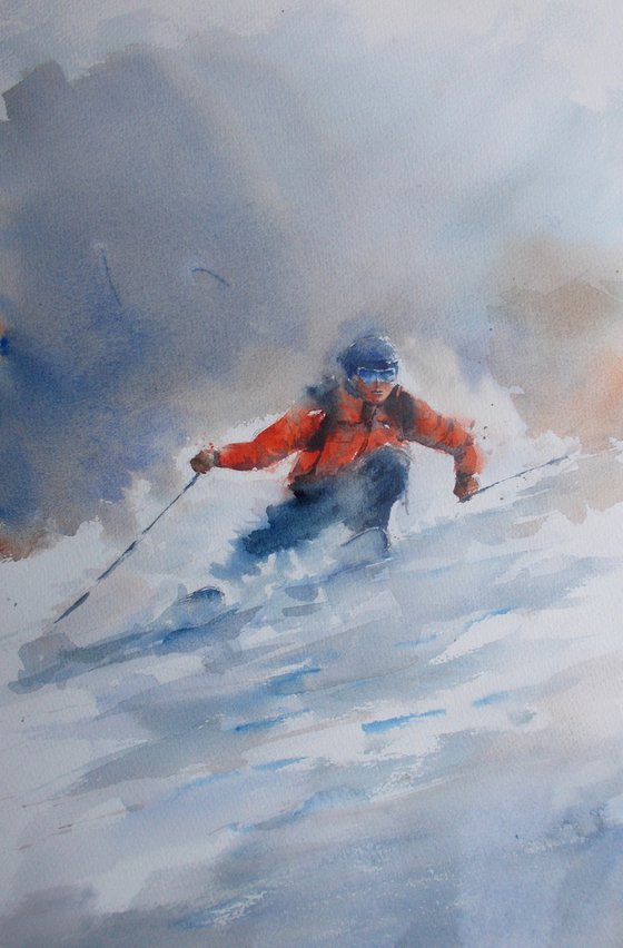 the skier 6