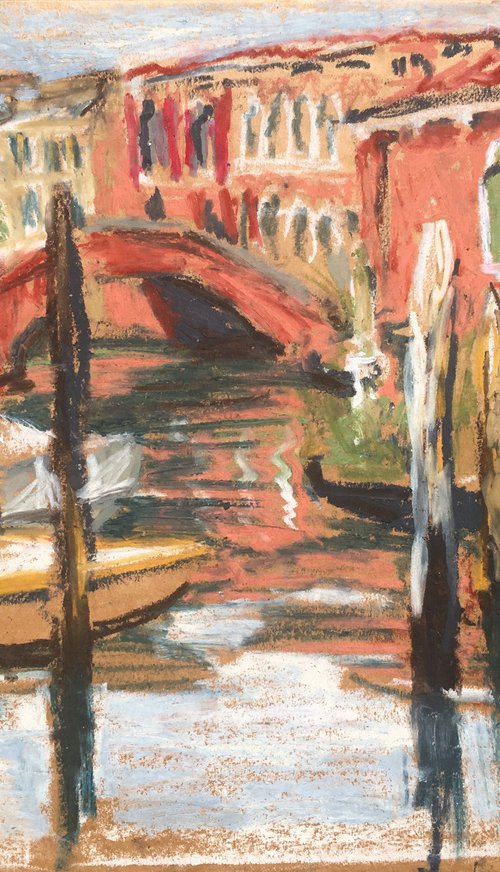 View of Venice. Rio del Malcanton by Elena Yuzefovich