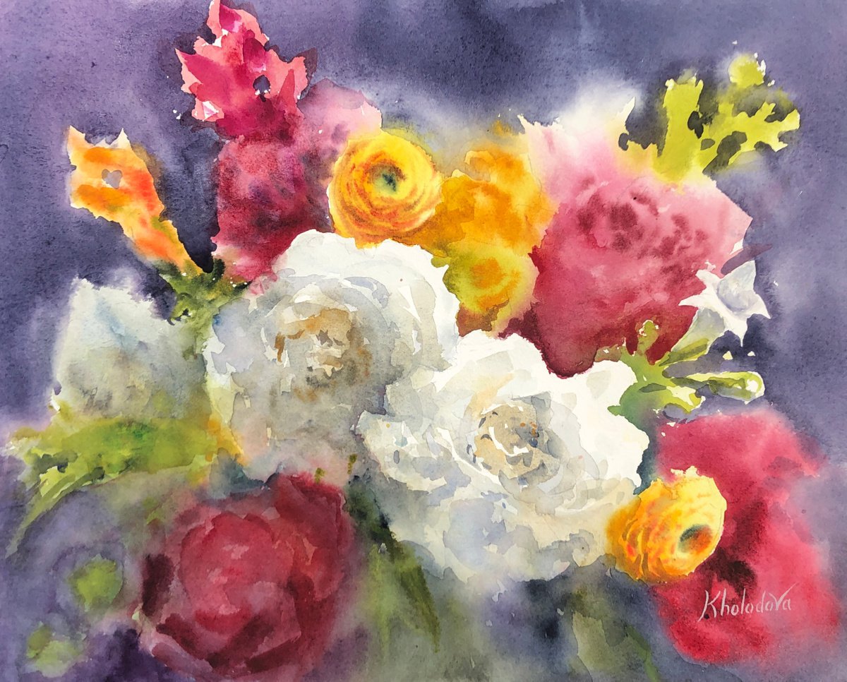 Bouquet #1 by Olga Kholodova