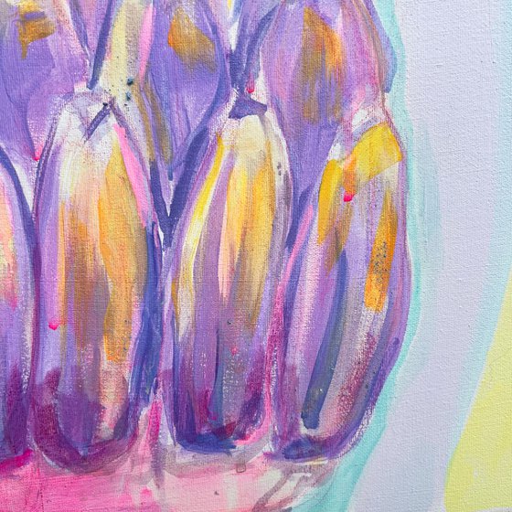 Pink and Blue Banana Study