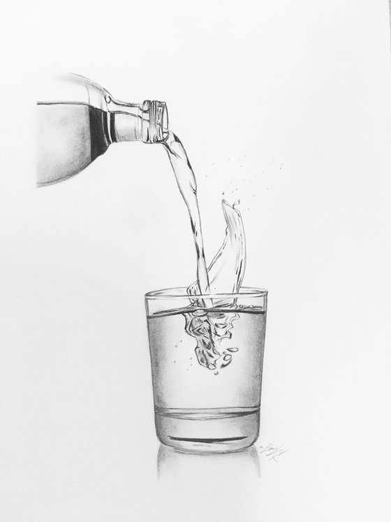 Pouring water