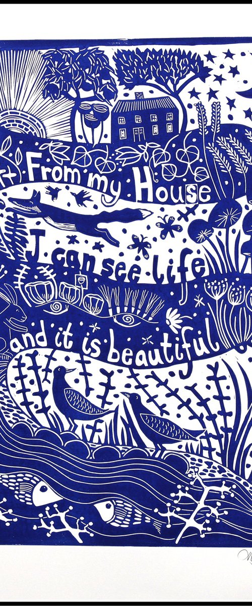 I can see life and it is beautiful by Mariann Johansen-Ellis