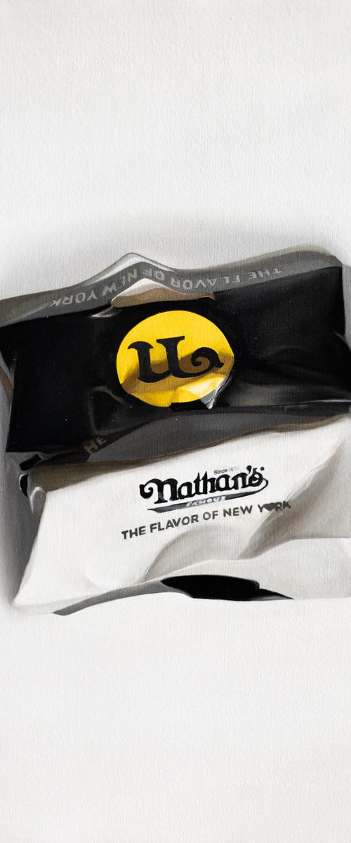 KFC plastic bag "back in NYC" by Gennaro Santaniello