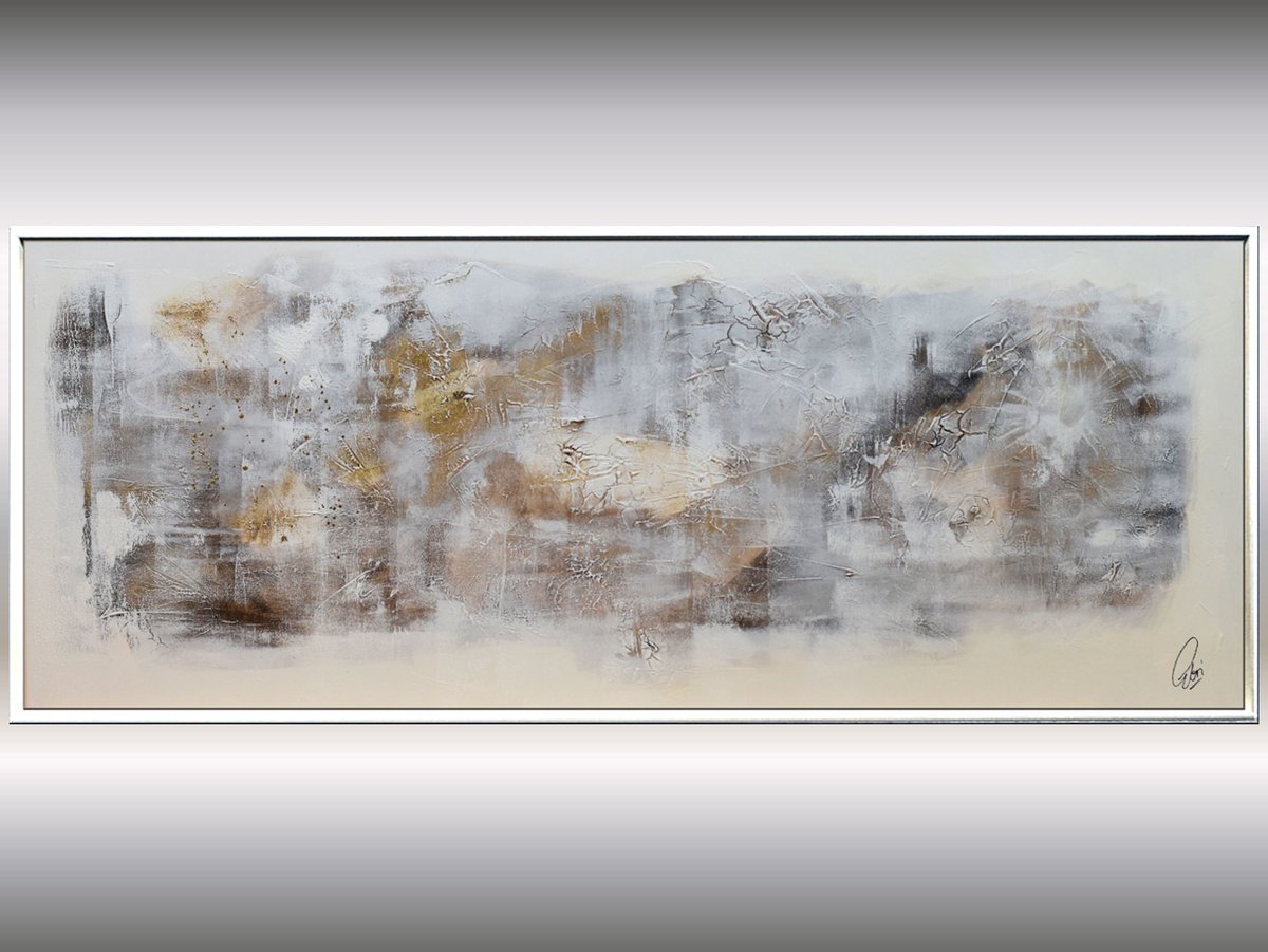 Daydream - Abstract Art - Acrylic Painting - Canvas Art - Abstract Painting - Industrial... by Edelgard Schroer