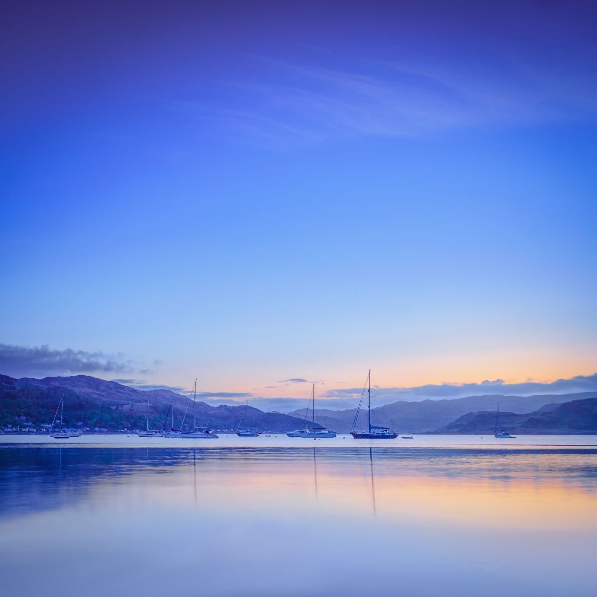 Impressionistic Landscape Photograph By Lynne Douglas, 36 X 36", Waiting To Go, Original Artwork