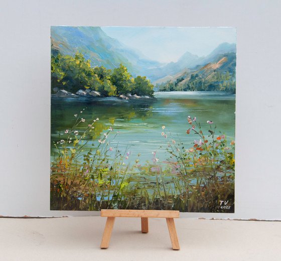 River landscape.