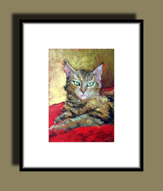 The Hunter Cat Portrait