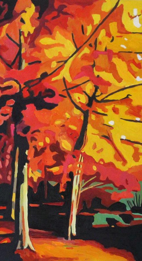 Autumn Aflame by Emma Cownie
