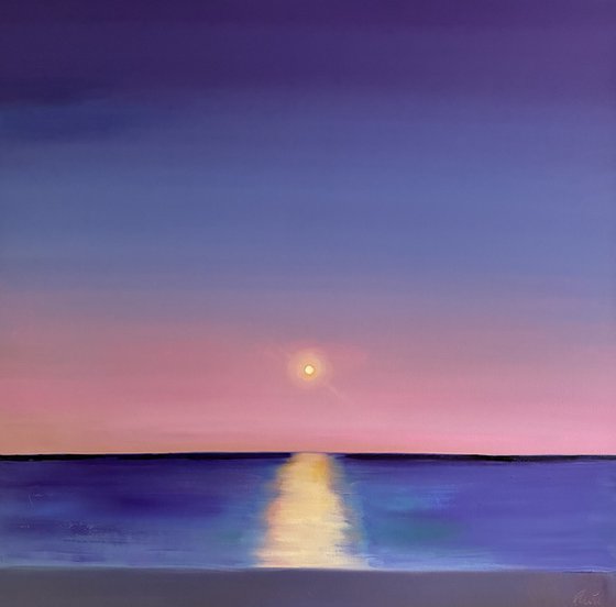 Twilight over the bay