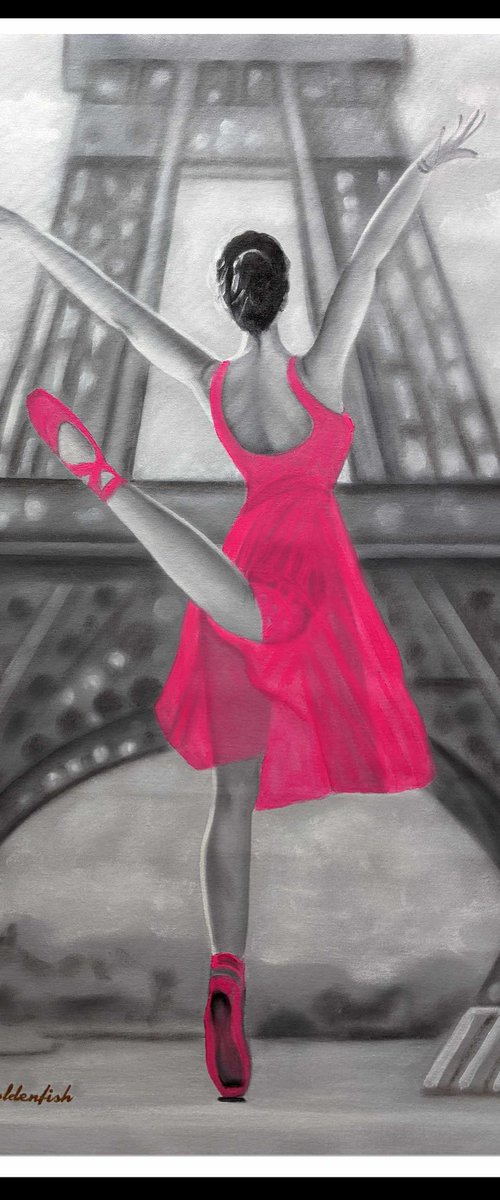 Swallow of Paris by IrinaGoldenfish
