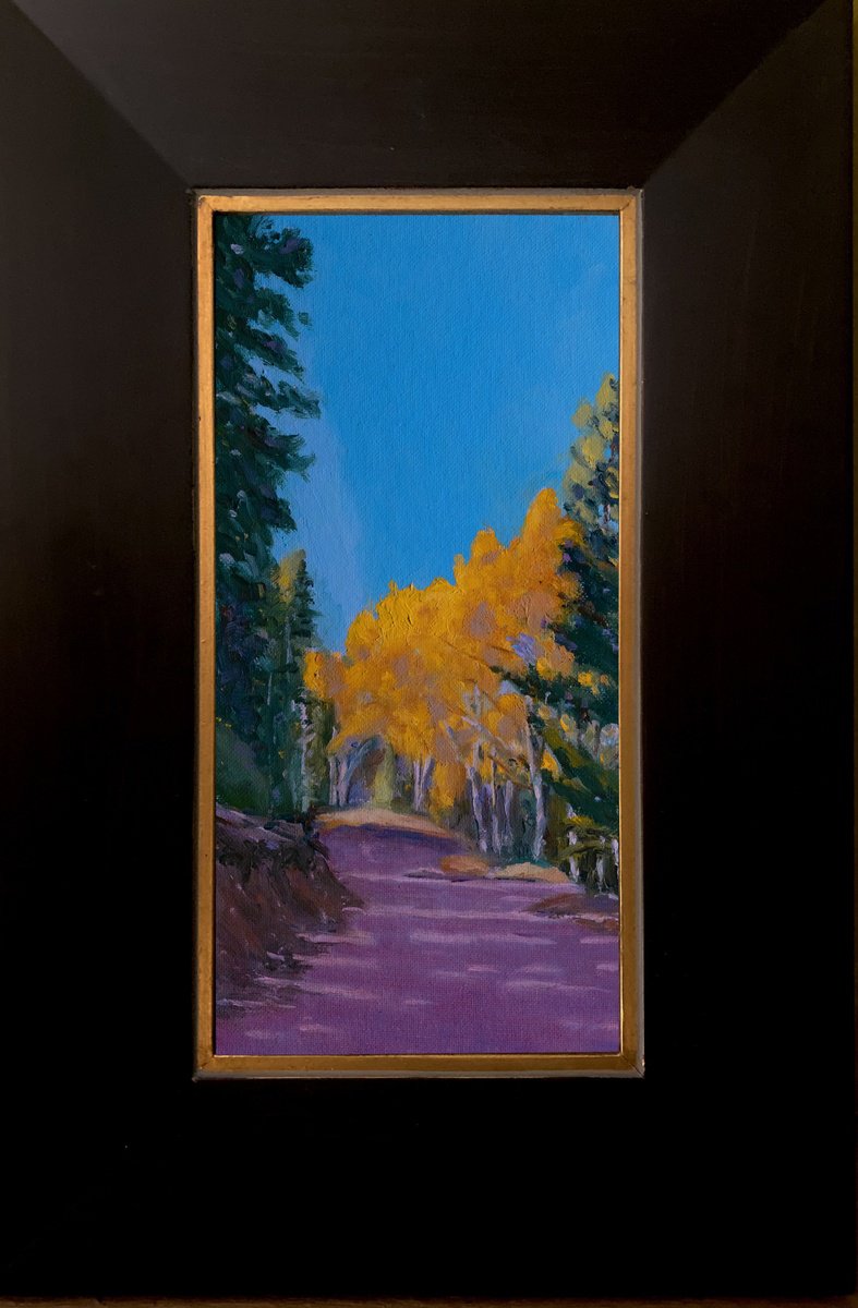 Quaking Aspens By Daniel Brian Fishback, 12 X 18, Artwork For Sale On Artfinder
