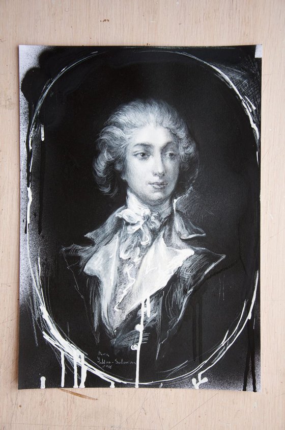 "The God of Dance" After Gainsborough.