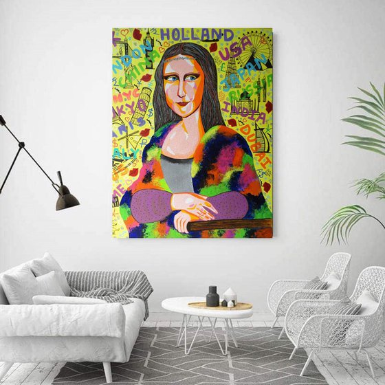 Monalisa !! Pop Art !!