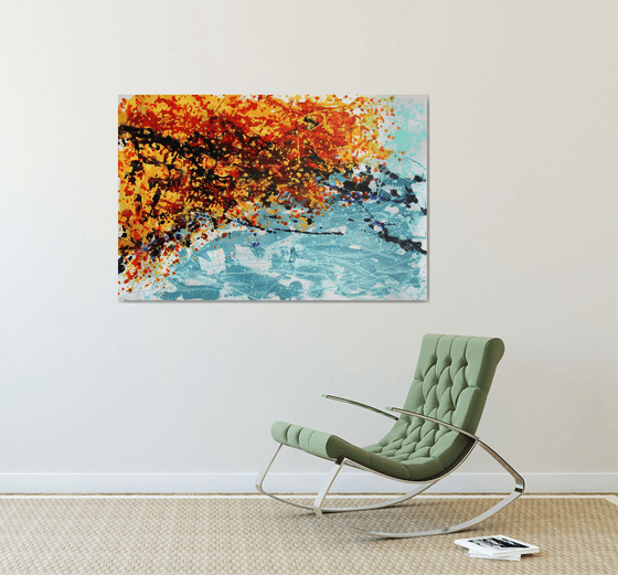 Light Touch of Autumn /  ORIGINAL PAINTING