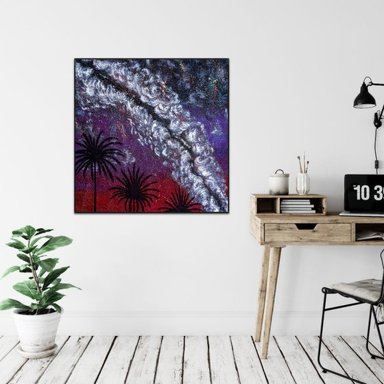 Violet dreams of the night