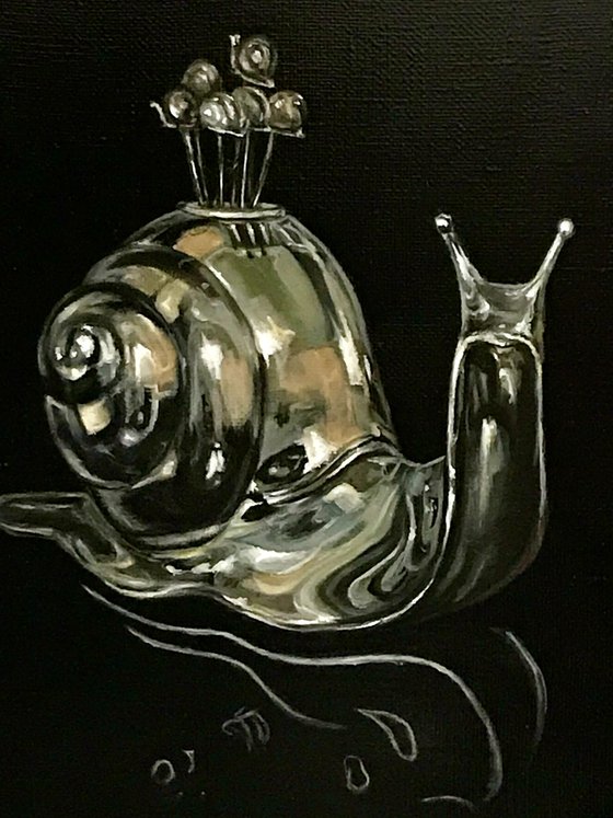 Chrome snail