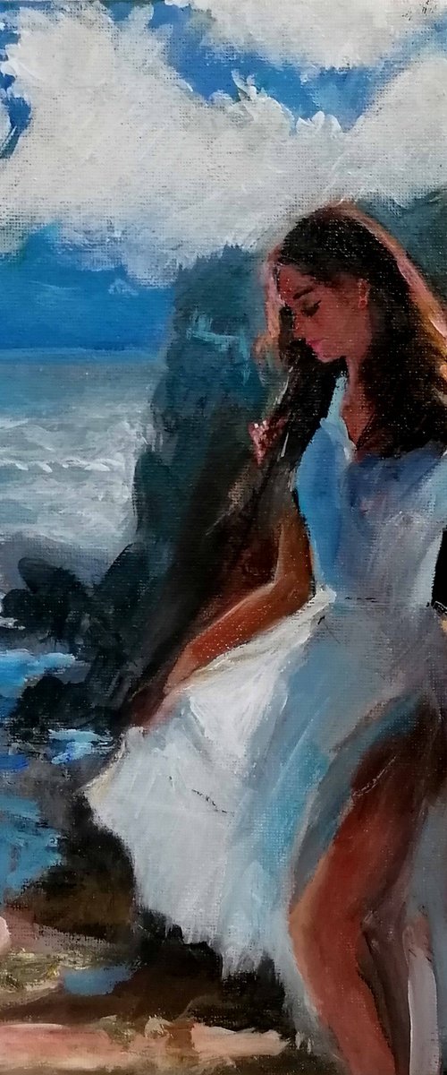 The white dress by Alan Harris