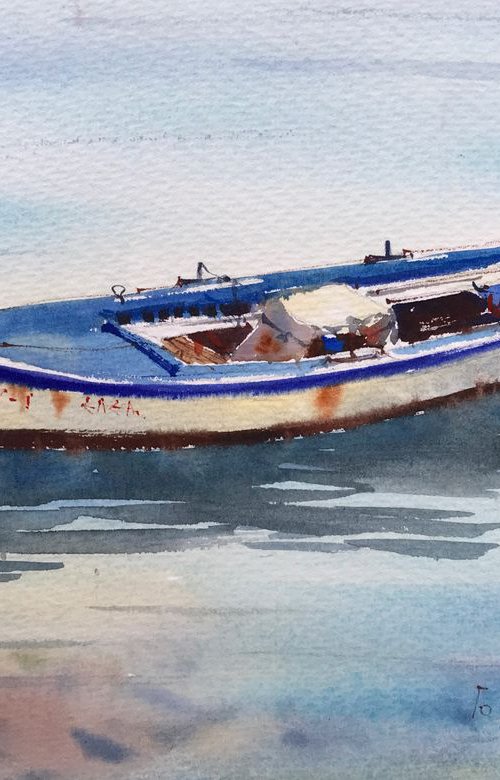 The Boat by Eugenia Gorbacheva