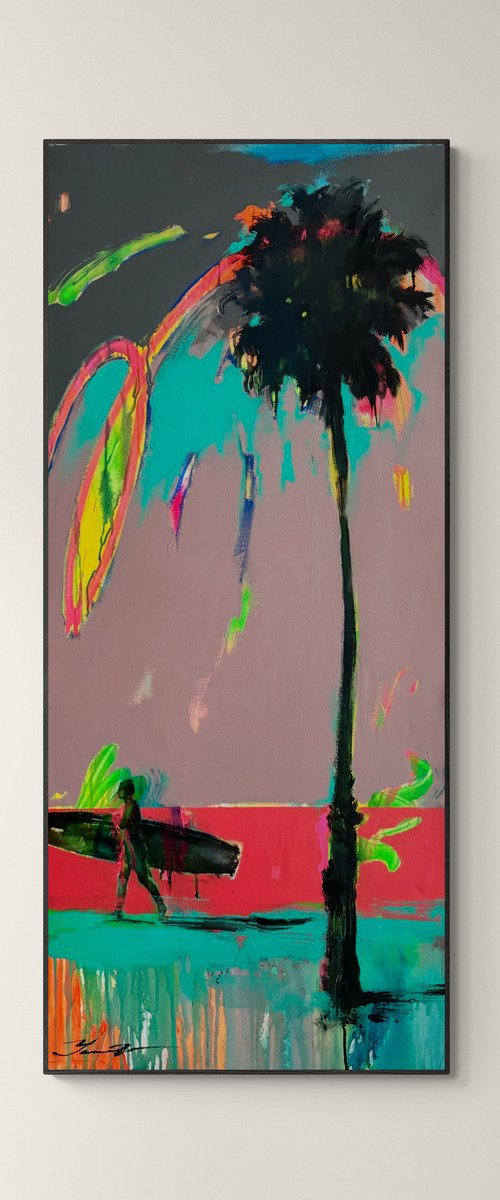 Australian sunset by Yaroslav Yasenev