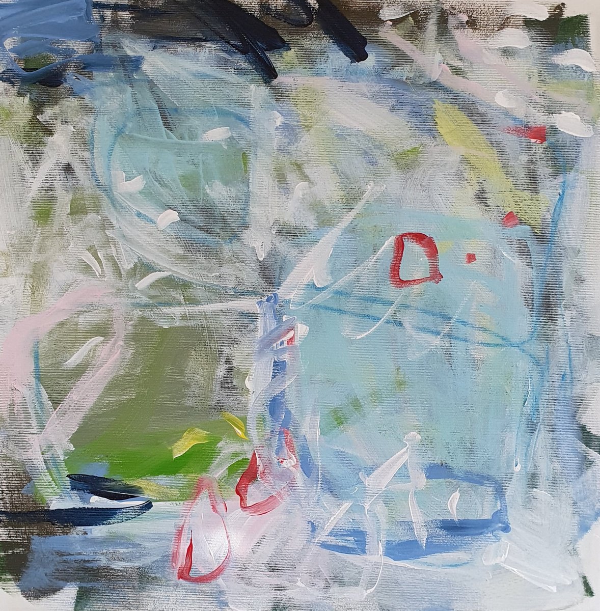 Kleiner Winter I (Little Winter 1) By Jutta Widrinsky, 18 X 18, Artwork For Sale On Artfinder