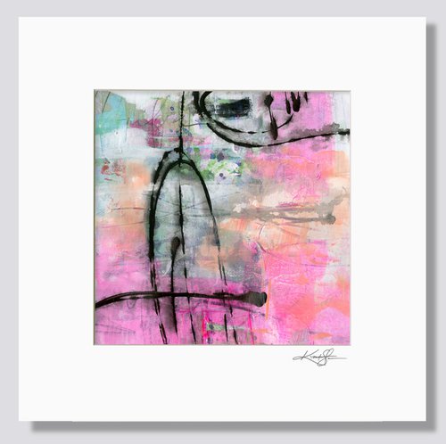 Abstract Musings 103 - Mixed Media Painting by Kathy Morton Stanion by Kathy Morton Stanion