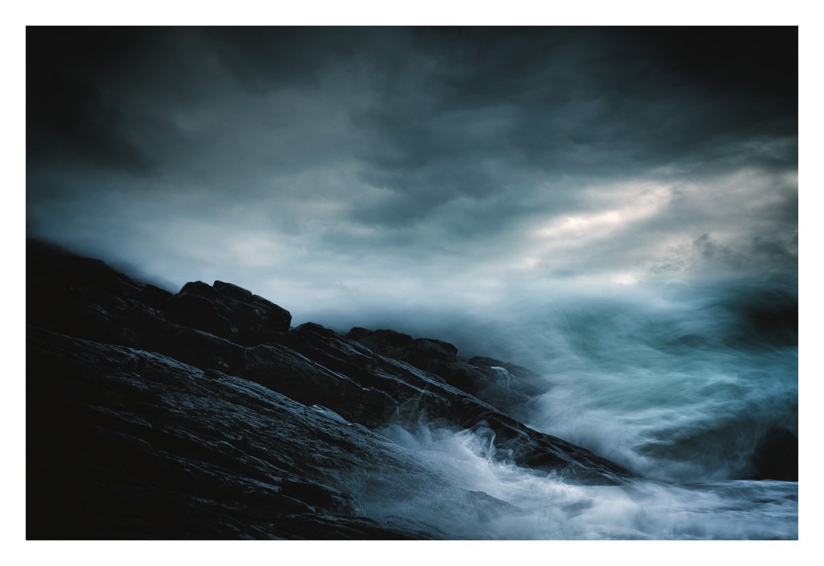Sea Fever (Blue Rocks) by David Baker