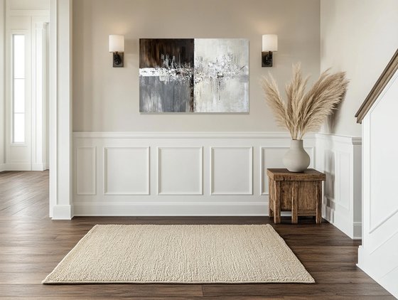 Duality of Elements Brown Grey