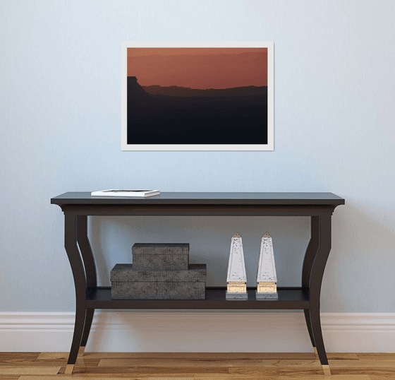 Sunrise over Ramon crater #8 | Limited Edition Fine Art Print 1 of 10 | 60 x 40 cm