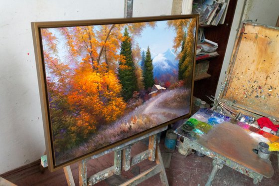 AUTUMN IN THE MOUNTAINS