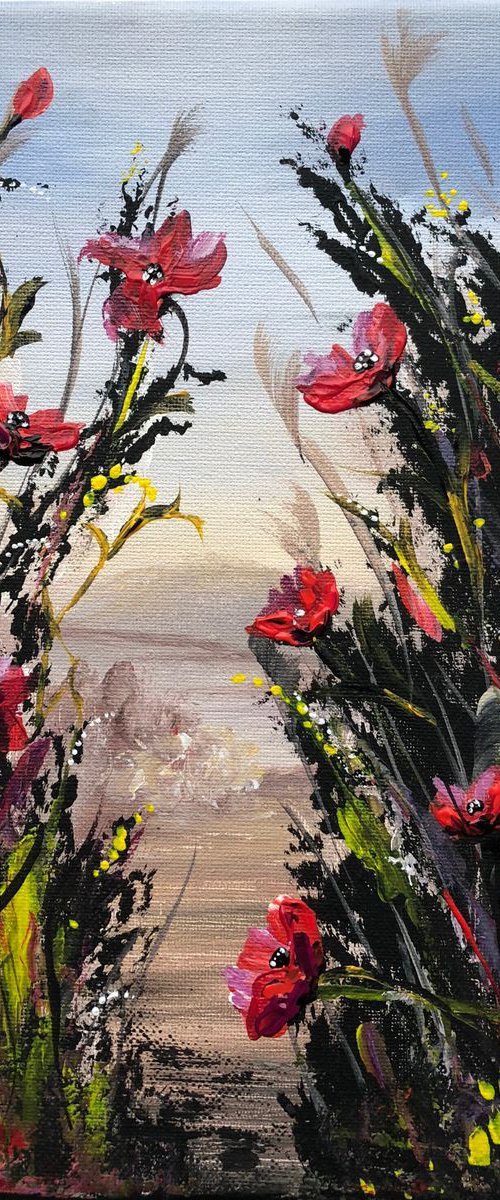 Wild Poppies by Marja Brown
