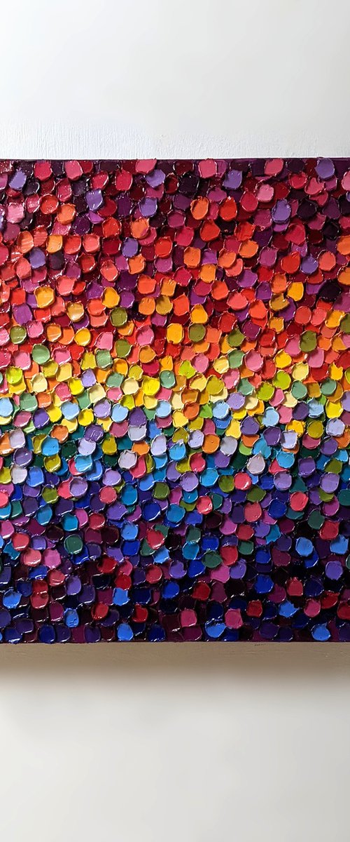 Rainbow heart by Paige Castile