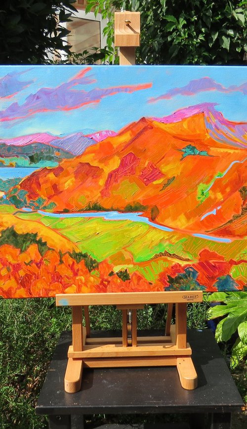 Autumn Light Snowdon by Mary Kemp