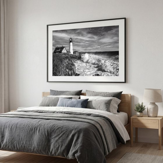 Breaking Seas, Portland Head Light