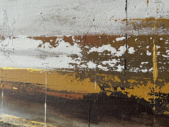 Emerald Divide. golden accents