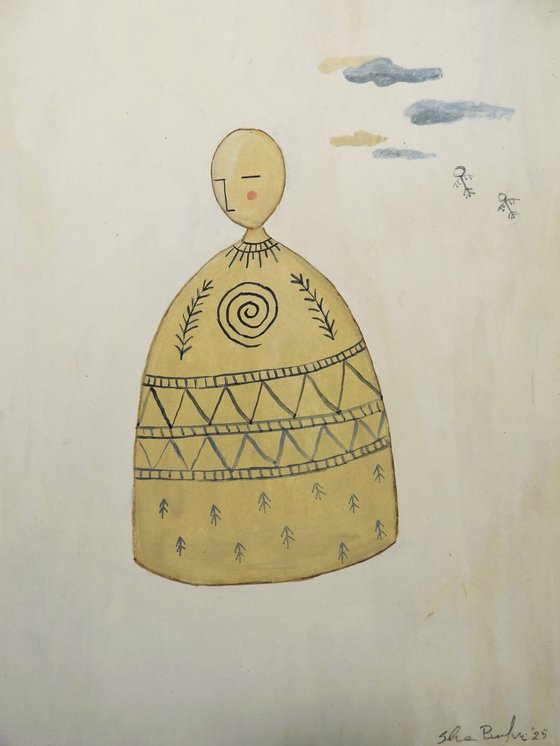 Thinking about an ancient idol