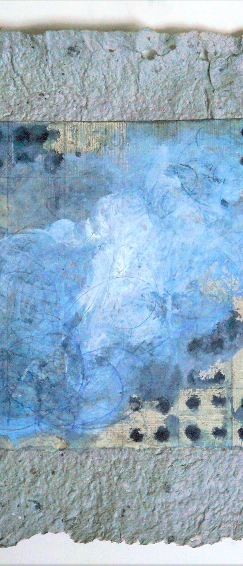 Blue Circles V by Anna Jannack