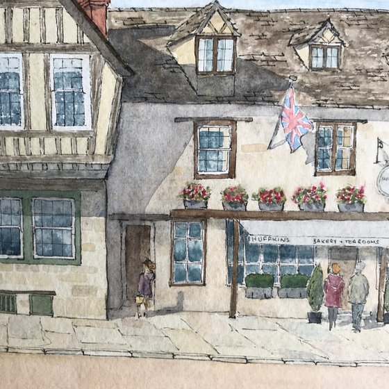 High Street Burford, Cotswolds