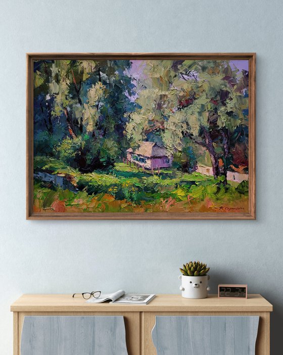 House among Greenery