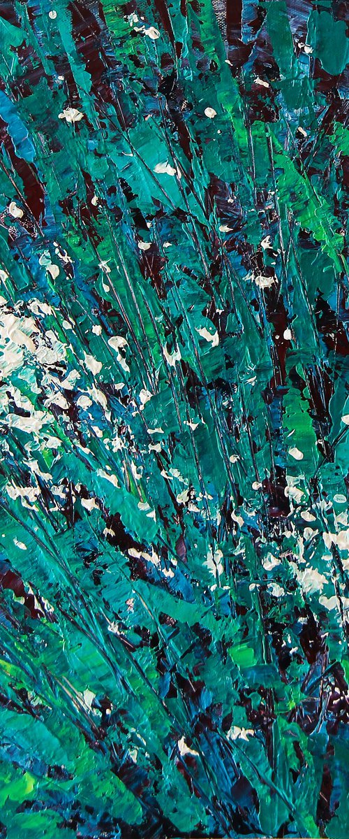 Blooming Flowers by ARTIST GURDISH  PANNU