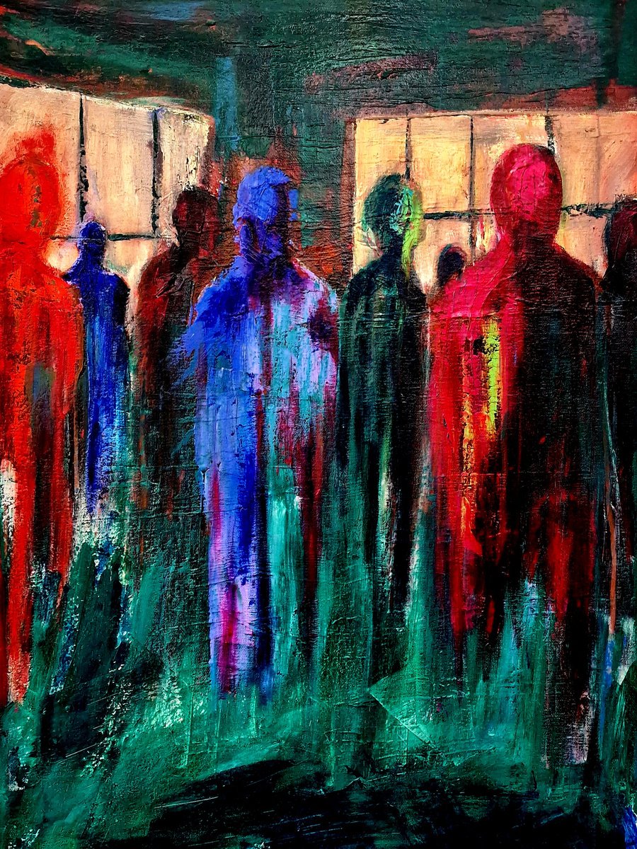 Strangers in a Dark Room IV by Leezee Lee ( Georgiana L. Nicolae)