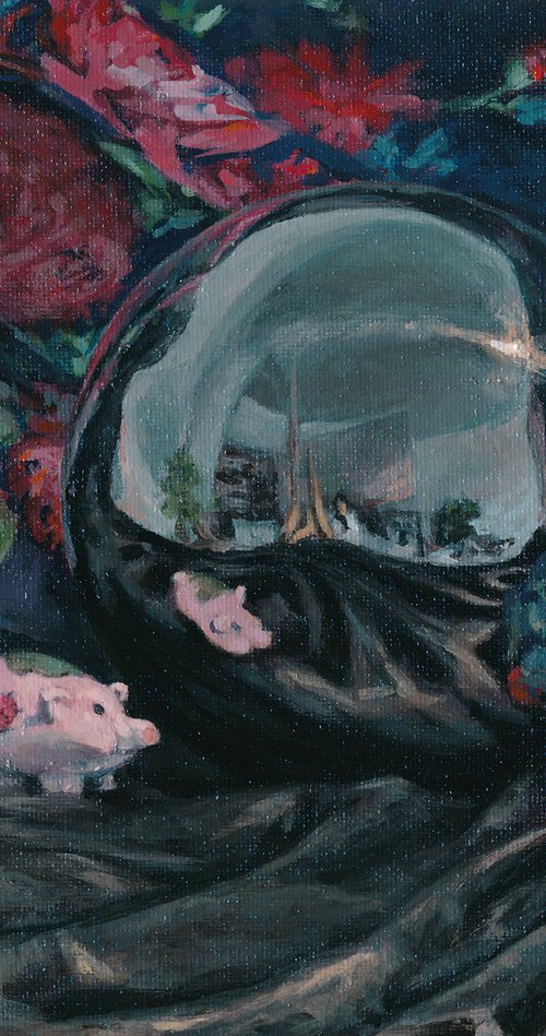 A Pig's Reflection by Frau Einhorn