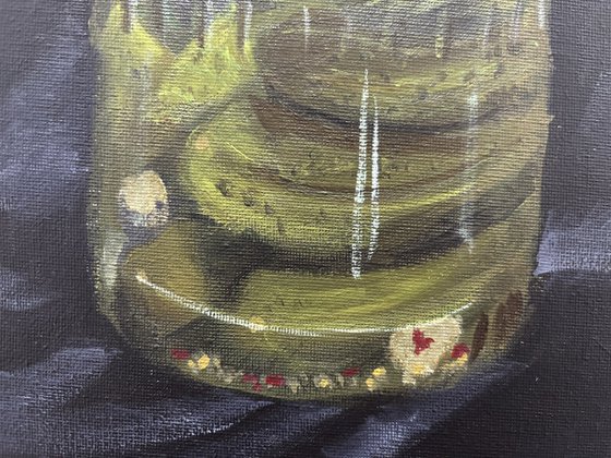 Jar of Pickles Still Life