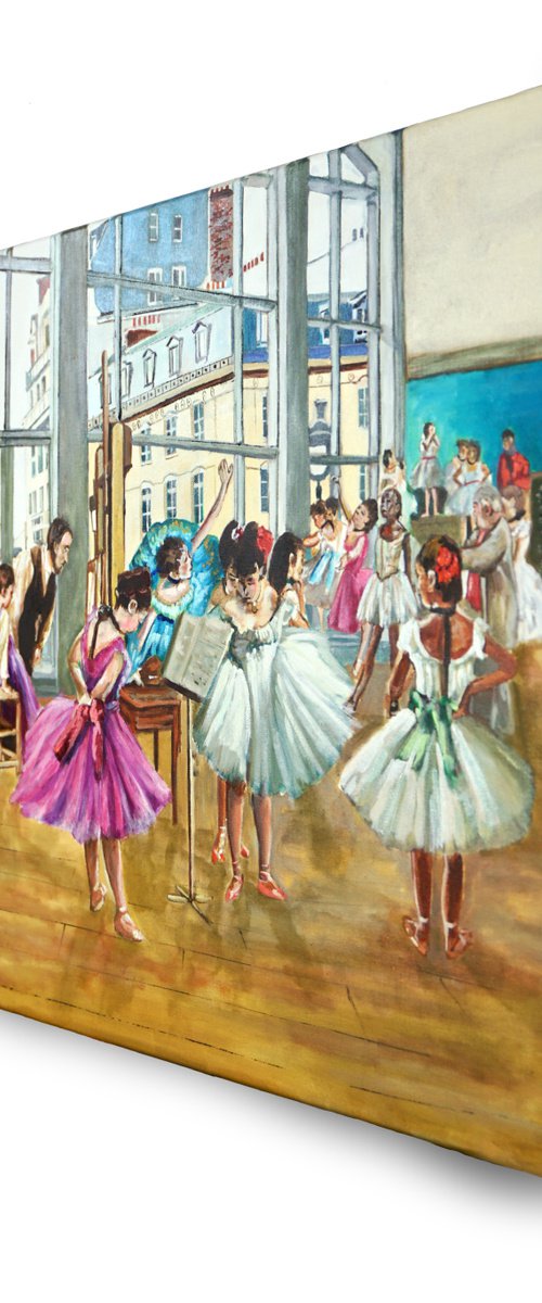 Degas and the Ballerinas painting by Gordon Bruce