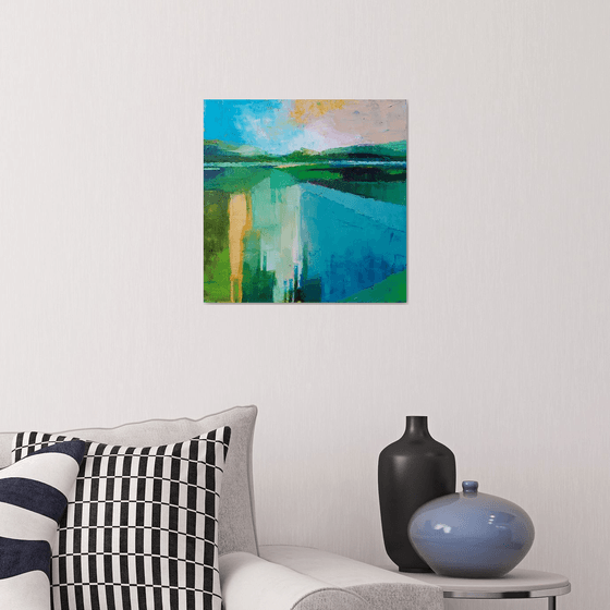 Reflections. 4. (40x40cm)