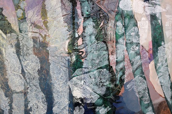 Still standing 02- Landscape tree trunks